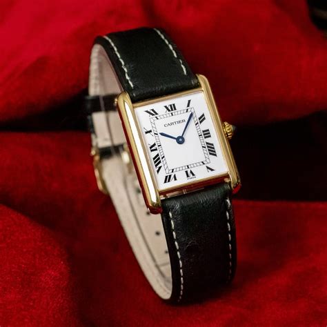 vintage cartier tank louis|vintage cartier tank watch women's.